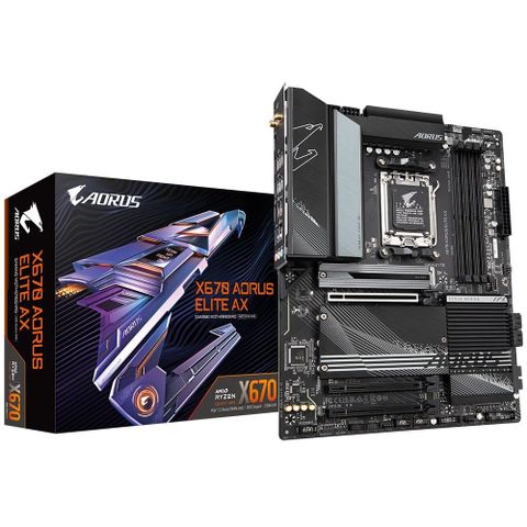 Bo mạch chủ GIGABYTE X670 AORUS ELITE AX (DDR5)