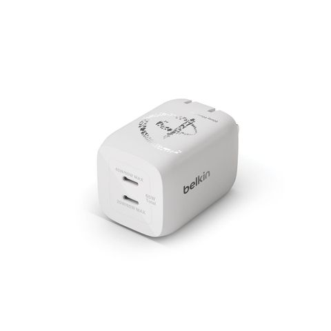 Sạc Belkin 65W GaN Mickey 100th Anniversary | Chính Hãng 2 Cổng USB-C