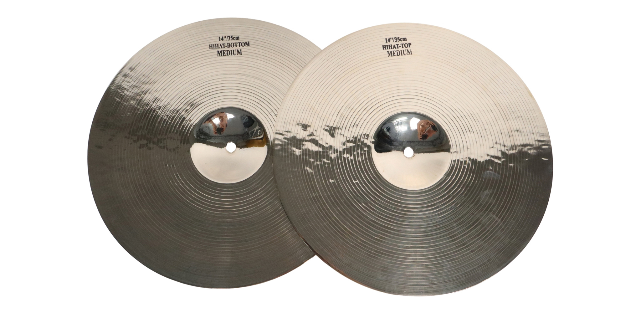 Ảnh minh họa RB-HM14 14 inch Lá Hi-Hat Medium Cymbal dòng Rock Beat Turkish Cymbals (đôi) 1