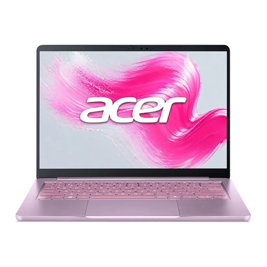 Laptop Acer Swift Air 14 AI SFA14-I31-55NR (Core 5-320/ 12GB/ 512GB/ 14" FHD+ IPS 120Hz/ Pink/ Win 11)