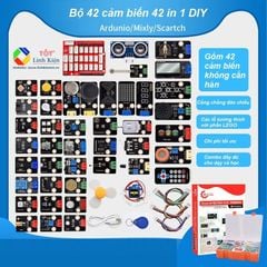  42 in 1 Sensor Kit - Bộ 42 cảm biến học tập Arduino, STEM, Scartch cao 