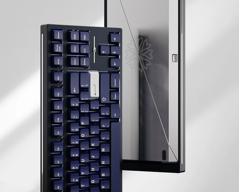 Promise87 Standard Edition Keyboard - Navy Alu Sandblasted Silver