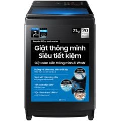  Máy Giặt Samsung Inverter 21 kg WA80F21B9BSV 