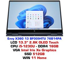  Laptop HP Envy X360 13 BF0094TU 76B14PA 