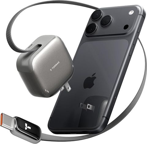 Sạc GaN TORRAS FlexLine Pro 60W USB-C Cáp Rút Gọn