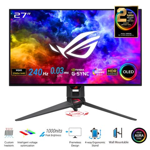 Màn Hình Gaming ASUS ROG Swift OLED PG27AQDM
