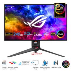 Màn Hình Gaming ASUS ROG Swift OLED PG27AQDM 