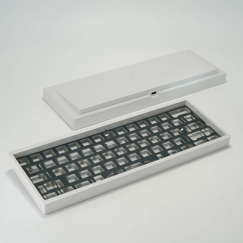 Bakeneko60 Keyboard - Pearl White