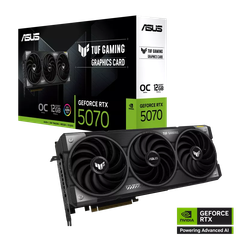  Card màn hình ASUS TUF Gaming GeForce RTX 5070 12GB GDDR7 OC Edition(TUF-RTX5070-O12G-GAMING) 
