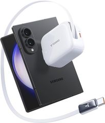  Sạc USB-C TORRAS FlexLine 67W AVS Cáp Rút Gọn 