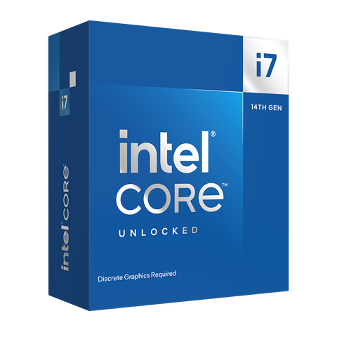 Bộ vi xử lý Intel Core i7 14700KF / Turbo up to 5.6GHz / 20 Nhân 28 Luồng / 33MB / LGA 1700