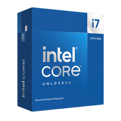  Bộ vi xử lý Intel Core i7 14700KF / Turbo up to 5.6GHz / 20 Nhân 28 Luồng / 33MB / LGA 1700 