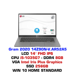  Laptop LG Gram 2020 14Z90N V.AR52A5 