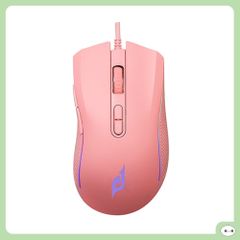  Chuột E-DRA EM624 RGB Hồng 
