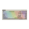 Bàn phím cơ FL-Esports OG98 White Grey 3 Mode Kailh Ice Silver switch