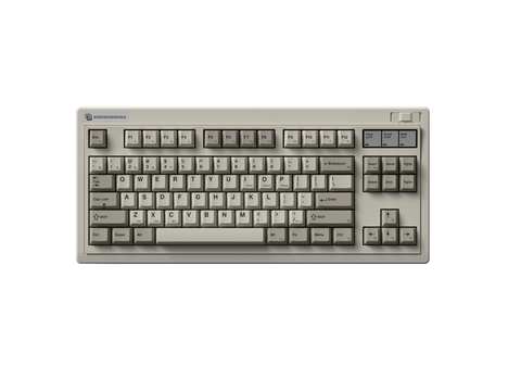 Bàn phím cơ FL-Esports OG87 Retro Grey 3 Mode Kailh Cool Mint V2 switch