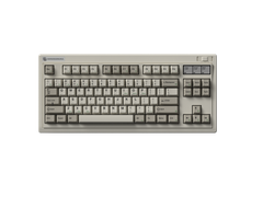  Bàn phím cơ FL-Esports OG87 Retro Grey 3 Mode Kailh Cool Mint V2 switch 