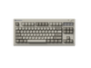 Bàn phím cơ FL-Esports OG87 Retro Grey 3 Mode Kailh Cool Mint V2 switch