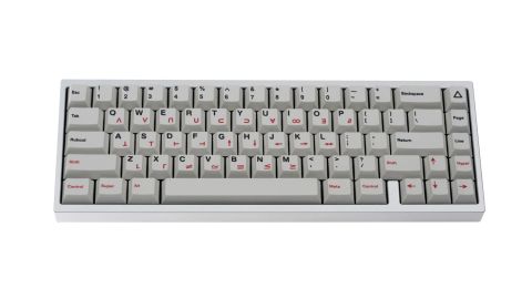 Bakeneko65 CNC Keyboard - Silver