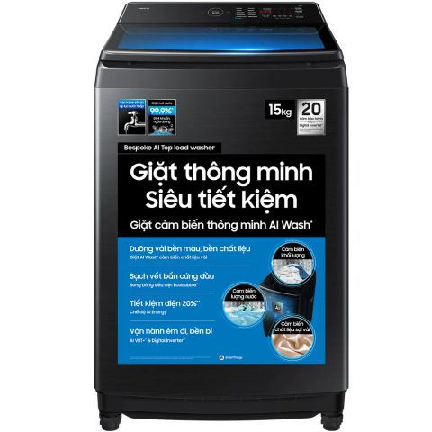 Máy Giặt Samsung Inverter 15 kg WA80F15B6BSV