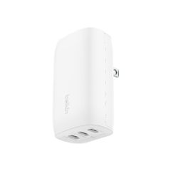  Adapter Belkin 67W Triple USB-C | Sạc Nhanh GaN PD 3.1 PPS Trắng 