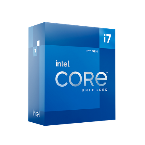 Bộ vi xử lý Intel Core i7 12700K / 3.6GHz Turbo 5.0GHz / 12 Nhân 20 Luồng / 25MB / LGA 1700