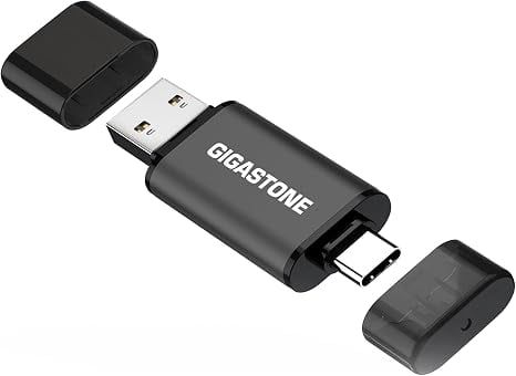 USB Flash GIGASTONE 256GB USB-C + USB-A 3.2 Gen 1
