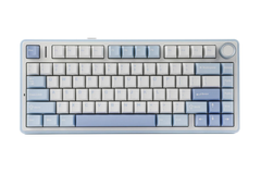  Bàn phím cơ AULA F75 - 3 Mode Sea Blue Grey Wood V3 switch 