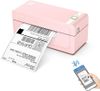 Máy In Nhãn Nhiệt Bluetooth JADENS 4x6 Inch - Màu Hồng