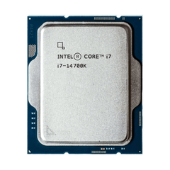  Bộ vi xử lý Intel Core i7 14700K TRAY / Turbo up to 5.6GHz / 20 Nhân 28 Luồng / 33MB / LGA 1700 