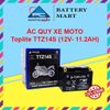 Ắc quy xe moto Toplite TTZ14S 12V