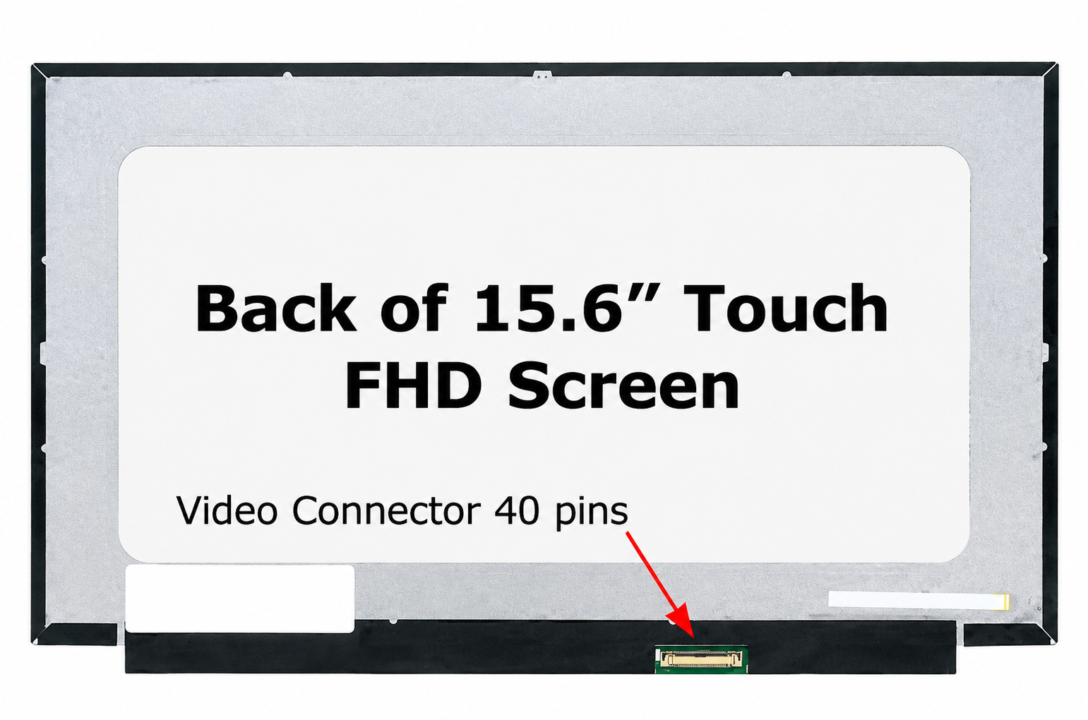 Ảnh minh họa Màn hình laptop 15.6 inch FHD IPS cảm ứng On-Cell 40 pin eDP - B156HAK03.0 / NV156FHM-T01 1