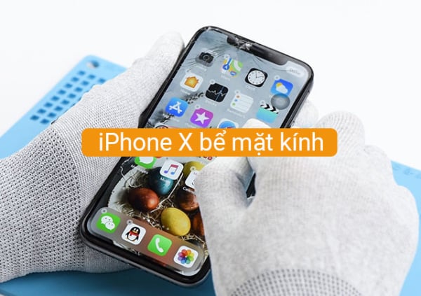 Ảnh minh họa Ép kính iPhone X (mã máy A1865, A1901, A1902) bị nứt vỡ: Khi nào nên ép và khi nào phải thay màn hình? 1