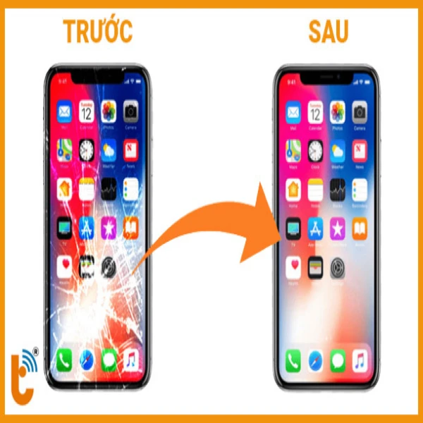 Ảnh minh họa Ép kính iPhone X (mã máy A1865, A1901, A1902) bị nứt vỡ: Khi nào nên ép và khi nào phải thay màn hình? 3