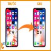 Ép kính iPhone X bị nứt vỡ