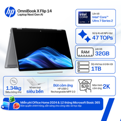  Laptop HP OmniBook X Flip 14-kb0048TU D72BYPA (Intel Core Ultra 7 355) 