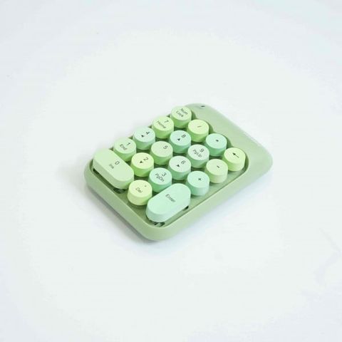 BÀN PHÍM KHÔNG DÂY MOFII NUMPAD X910 XANH LÁ