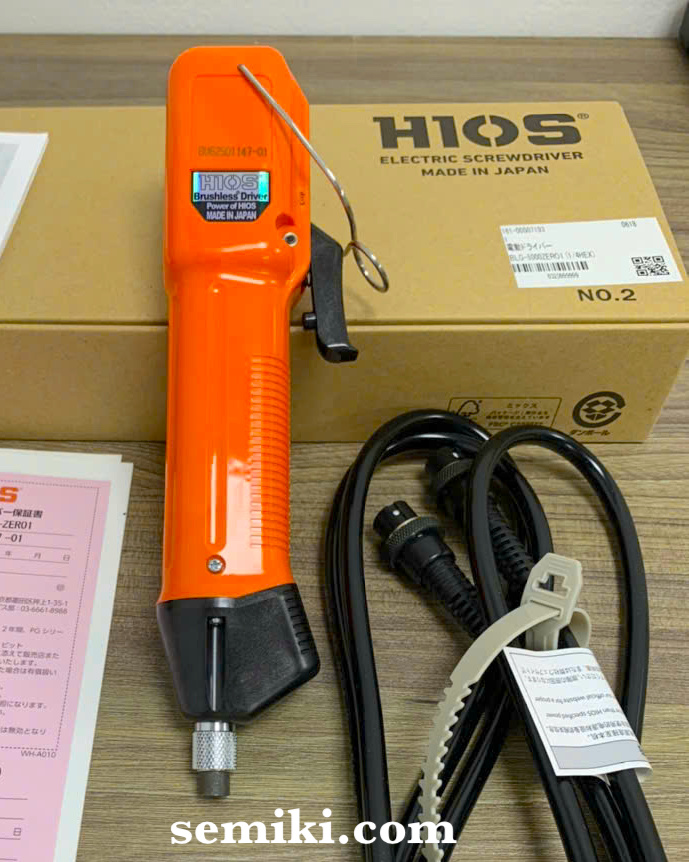 Ảnh minh họa HIOS BLG-5000 ( 1/4 Hex) máy vặn vít điện không chổi than 2 chiều DC (0.2-1.2 N.m) 2