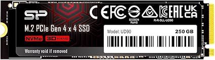 Ổ cứng SSD Silicon Power 250GB UD90 NVMe