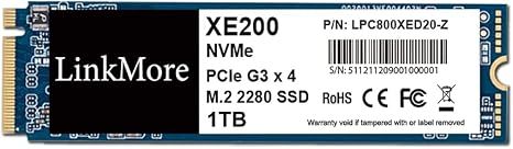 SSD LinkMore XE200 1TB PCIe 3.0
