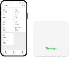 Temtop P1 Air Quality Monitor PM2.5/PM10 