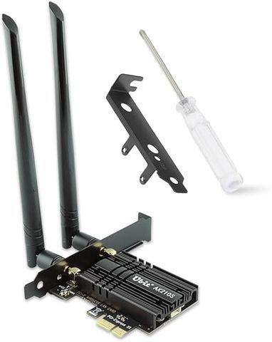 Card WiFi không dây Ubit AX210 WiFi 6E PCIe