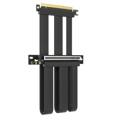 Cáp Riser GLOTRENDS PCIe 5.0 300mm Black