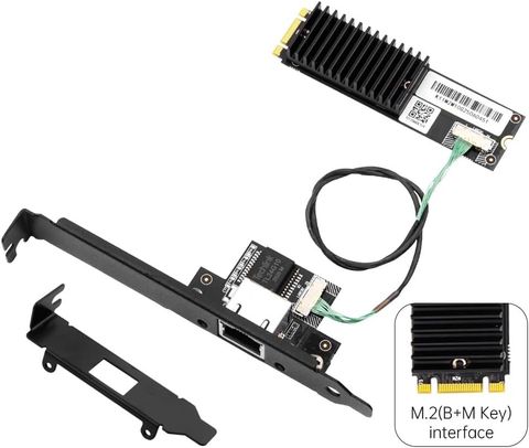 Card mạng Ethernet 10Gb FENVI AQC113 M.2 B+M