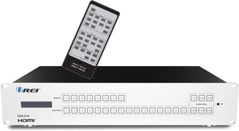 Bộ Trộn Matrix HDMI 8x16 OREI 4K Âm Thanh Dolby Atmos Lắp Tủ Rack