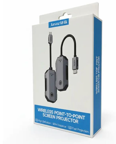 Bộ thu phát không dây 4K Type-C Jasoz G166 – G192, 50m, WiFi 5GHz