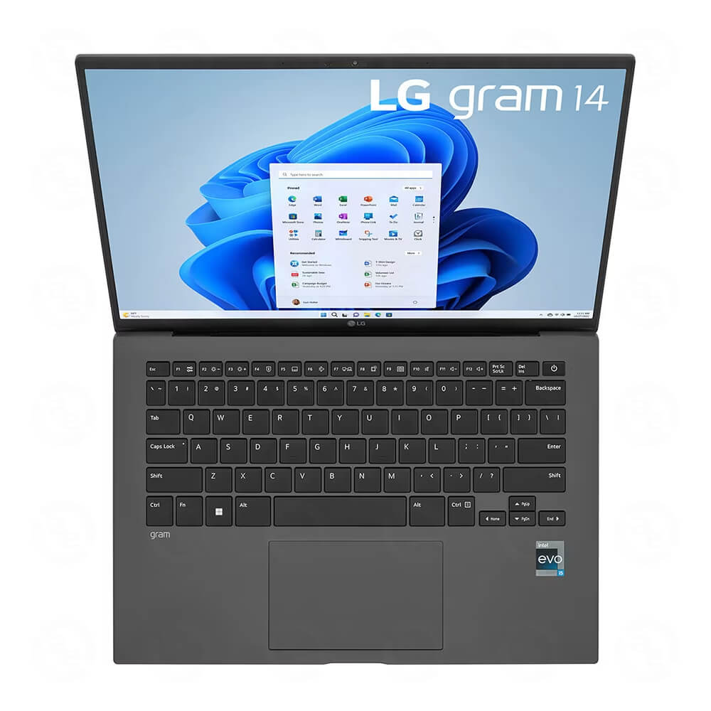 Ảnh minh họa Laptop LG Gram 14ZD90R-G.AX53A5 (Intel Core i5-1340P | 16GB | 256GB | Intel Iris Xe | 14 inch WUXGA | NoOS) 2