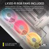 Vỏ máy tính Corsair AIR 5400 LX-R RGB iCUE LINK Tempered Glass