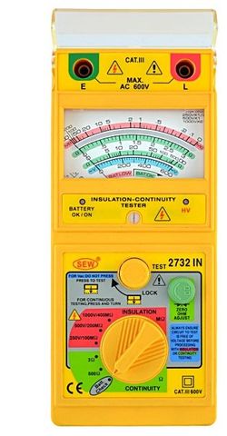 Đồng hồ kiểm tra điện trở cách điện SEW 2732 IN