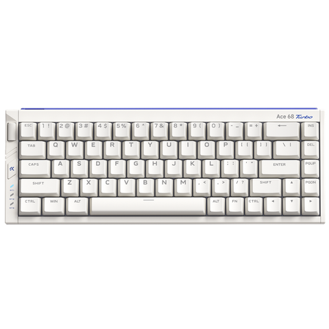Bàn phím cơ MCHOSE Ace68 Turbo HE Nova White
